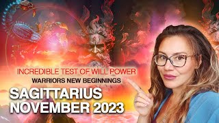 SAGITTARIUS November 2023. INTENSE 2 YEAR Cycle Begins! BIG POWER for an Inner Transformation!