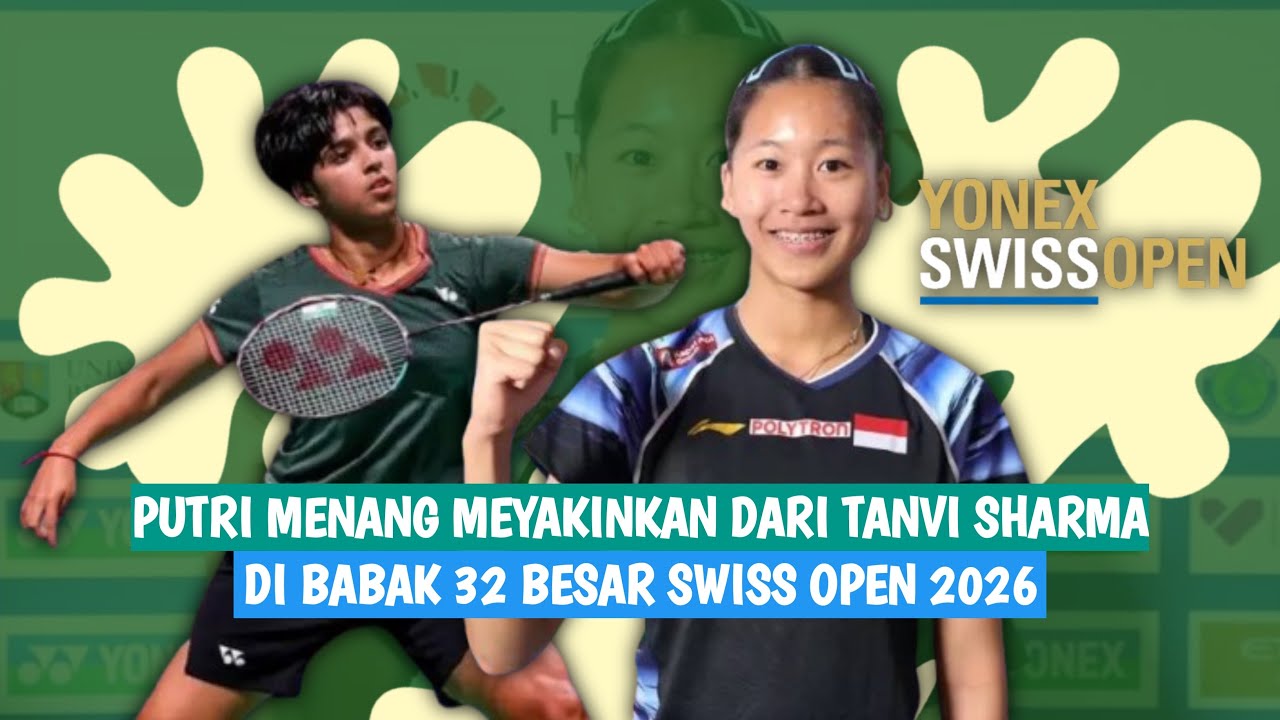🔴LIVE - Putri Kusuma Wardani Vs Tanvi Sharma - Swiss Open 2026