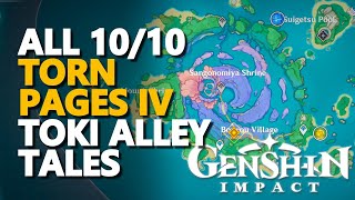 All Torn Page Toki Alley Tales 4 (IV) Genshin Impact