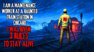 I Am A Maintenance Worker At A Haunted Train Station There are STRANGE RULES to Follow