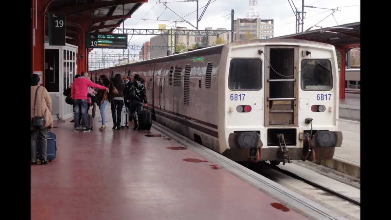 スペイン鉄道の旅タルゴの車窓とサンチャゴ・デ・コンポステラ大聖堂