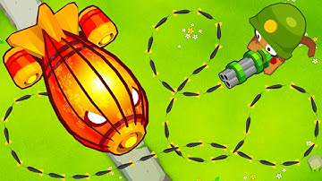 This Mod Is UNBEATABLE! (Random Projectile Paths in BTD 6)