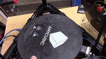 Anycubic Linear Plus Delta 3d Printer Build Video 13 Cold End Installation and Printer Bed Maintenan