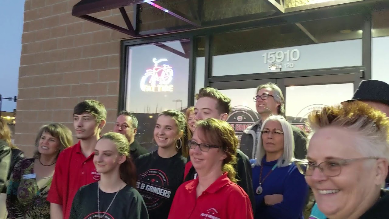Ribbon Cutting Monument Pies and Grinders YouTube