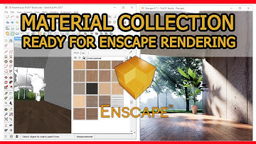 Enscape for SketchUp - Material Collection Ready for Enscape Rendering﻿ [20/100]