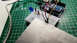 Arduino UNO - Test kapazitiver Touch Sensor & Aluminiumplatte