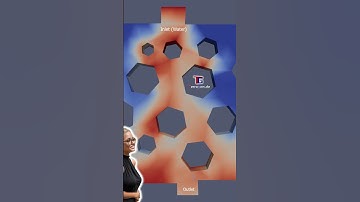 OpenFOAM CFD Simulation: Labyrinth for Water with alpha.water - #fluiddynamics #fluidmechanics