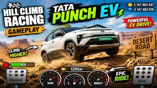 Electric Car Driving in Hill Climb Racing ⚡ | Extreme Off-Road Gameplay! screenshot 3