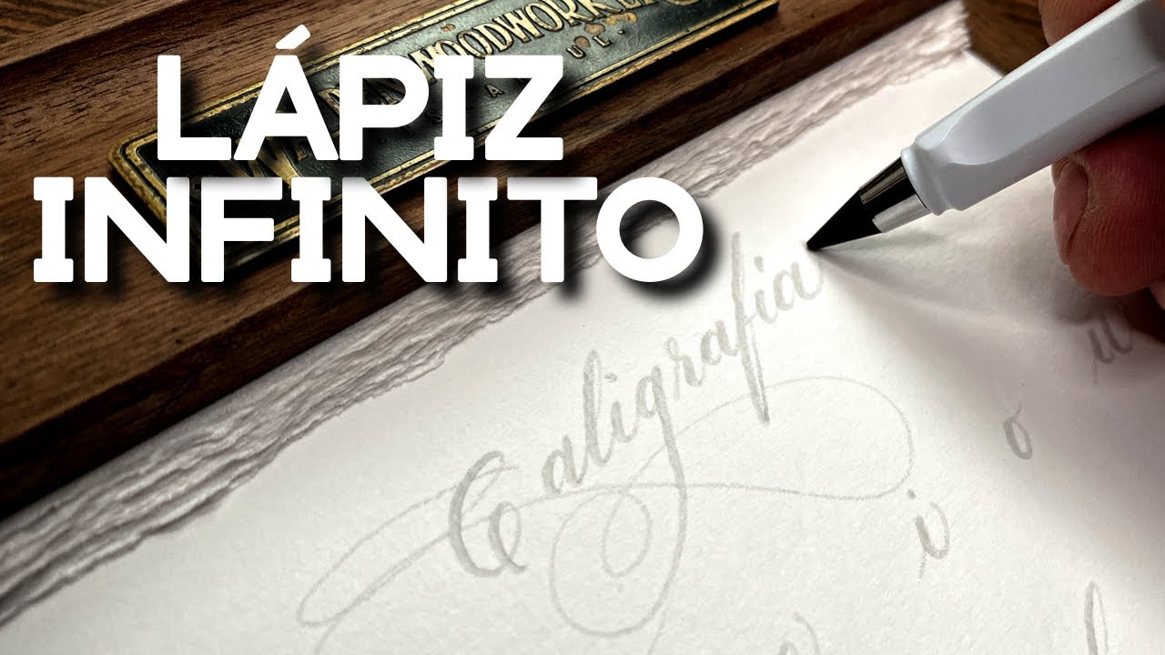 PASO A PASO] Cómo funciona el LÁPIZ INFINITO Fácil y Sencillo para  caligrafía. 