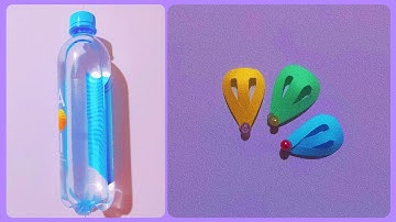 🧃🍡Hướng dẫn làm kẹp tóc từ vỏ chai nhựa vô cùng dễ dàng🚦