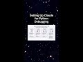 Setting Up Claude for Python Debugging #ai #artificialintelligence #machinelearning #aiagent Setting
