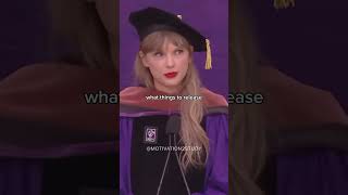 Taylor Swift&#39;s life advice to students 📚✨✍️