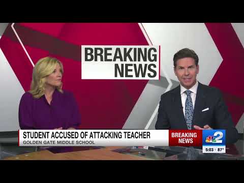 Golden Gate Middle School student charged for attacking teacher