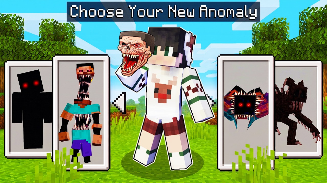 Minecraft, But You Can Choose Your ANOMALY! (Tagalog)