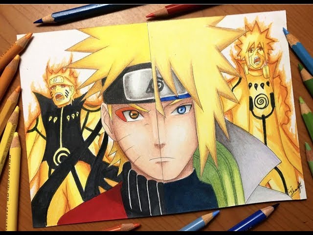 Speed Drawing-Minato Namikaze (Desenhar Anime)  Naruto shippuden anime,  Naruto shippuden sasuke, Naruto uzumaki shippuden