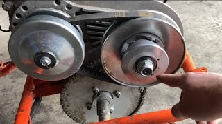 How to change the spring setting on a 30 series torque converter.