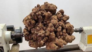 The Effective Work Skills Of A 65 Year Old Carpenter - Transforming Wooden Tumors Into Work Art