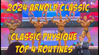 2024 Arnold Classic - Classic Physique Top 4 posing routines by Anything Bodybuilding 679 views 3 months ago 8 minutes, 23 seconds