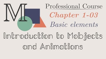 ManimCE - Professional Course - Ch 1:03 - Introduction to Mobjects and Animations