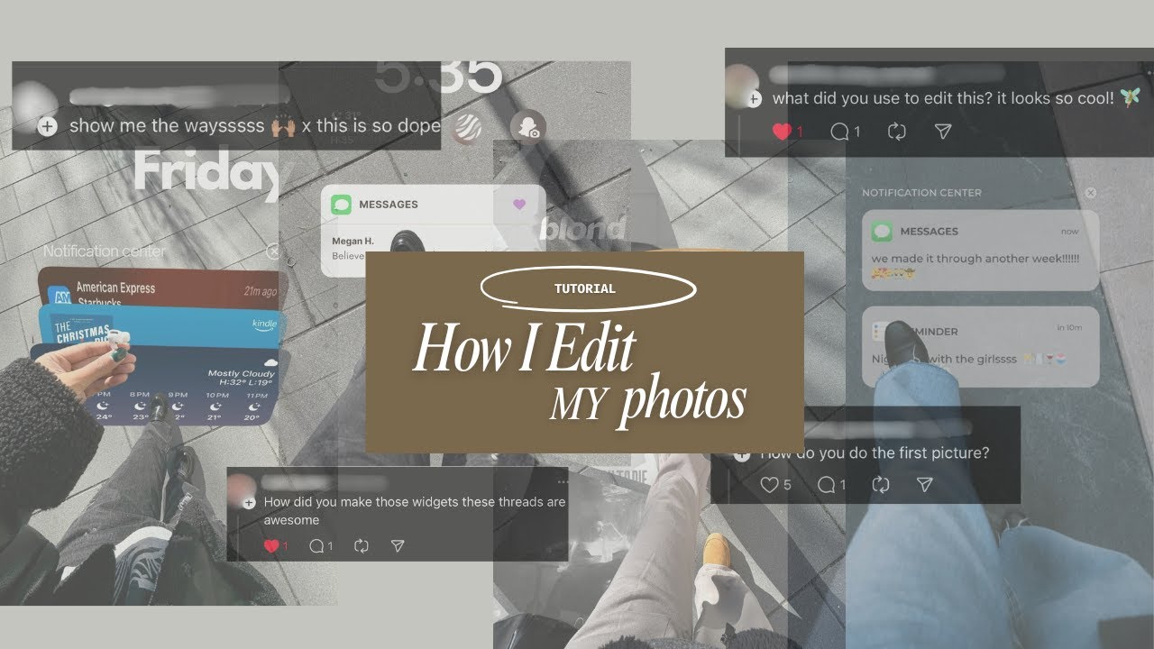 How I Edit My Photos for Threads: Step by Step Guide! - YouTube