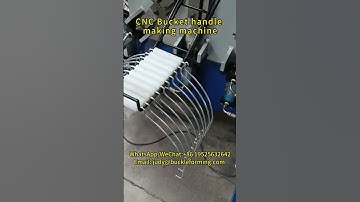 CNC bucket handle making machine #machine