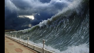 Самая высокая волна в открытом океане. Highest wave in the open ocean.