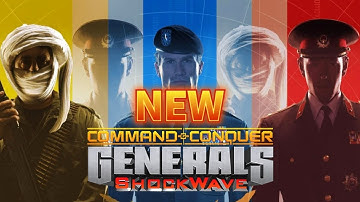 Generals: Shockwave Mod - GLA Salvage VS USA vanilla + USA Air Force