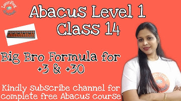 Abacus Level 1 Class 14 Hindi| by LearnFast Academy