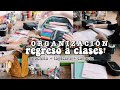 ORGANIZACIÓN PARA LA ESCUELA - regreso a clases ✨ carpeta + mochila + lapicera