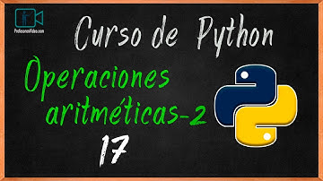 Operaciones aritméticas más elaboradas con el lenguaje de programación Python.