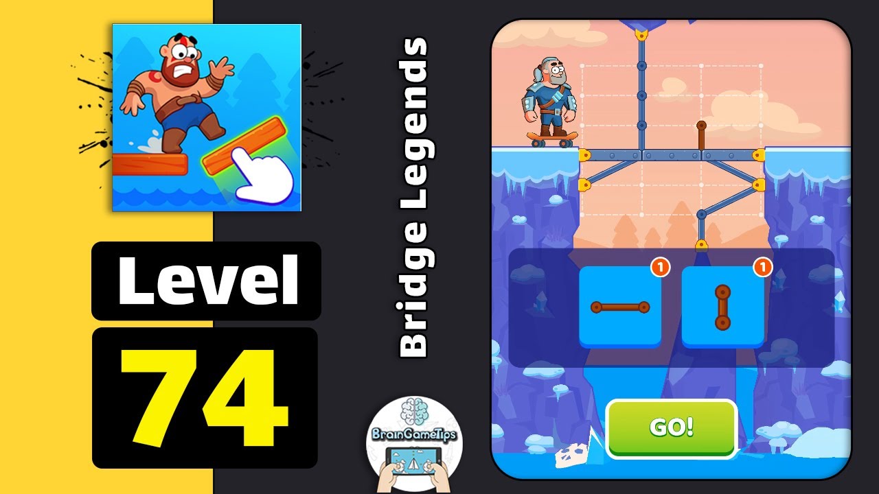 Bridge Legends - Level 74 Walkthrough