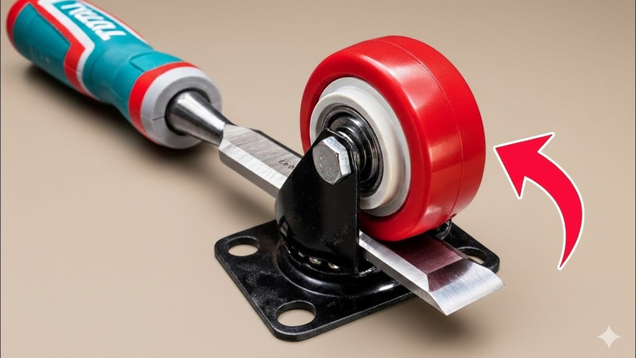 Самое острое в мире долото! Простой способ заточить долото до совершенства, как профессиональный пло