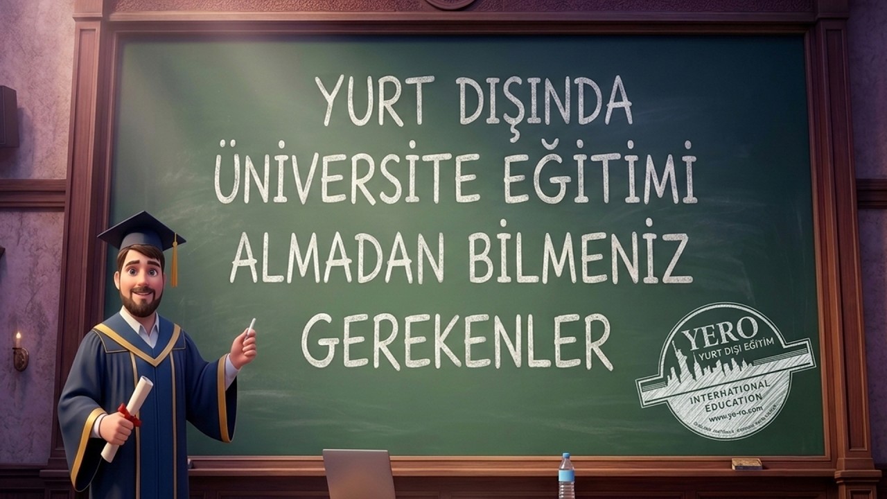 Yurt Dışında Üniversite Okumadan Önce Mutlaka Bilmeniz Gerekenler!