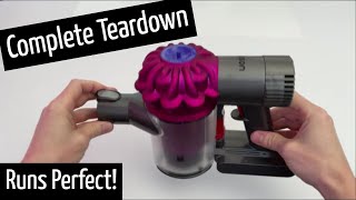 Dyson V6 Disassembly & Surge Fix