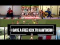 I gave a free kick to hawthorn  parody song