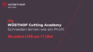 WÜSTHOF Cutting Academy - Episode 4: Hühnchen spießgerecht zerkleinern
Im vierten Workshop der WÜSTHOF Cutting Academy lernst du unter anderem, wie du mit der richtigen Zubereitung von Hühnchen, Tomaten und Mandeln leckere Hühnchen-im-Speckmantel-Spieße mit Tomatensalat anrichten kannst.
Du willst auch beim nächsten Mal live dabei sein? Unser Kochprofi René zeigt dir wochentags ab 11 Uhr die besten Techniken, um deine Lebensmittel zu schneiden, deine Messer scharf zu halten und optimal zu pflegen. Live bei Facebook und auf dem WÜSTHOF YouTube Channel.
Alle Episoden der WÜSTHOF Cutting Academy sowie die Rezepte aktueller Workshops findest du auf der WÜSTHOF Cutting Academy Website: https://www.wuesthof.com/de-de/cutting-academy-live/ WÜSTHOF Cutting Academy - Episode 4: Hühnchen spießgerecht zerkleinern