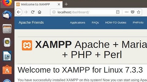 HOW TO START XAMPP SERVER VIA LINUX TERMINAL