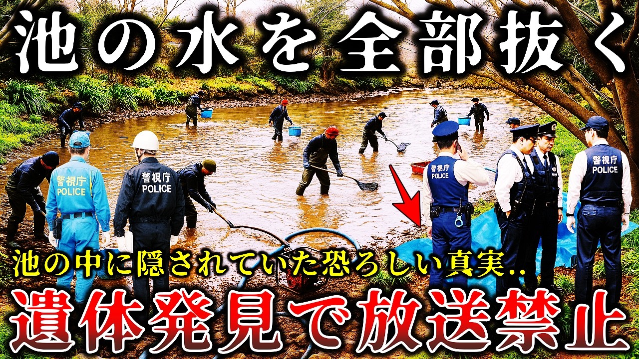 【ゆっくり解説】※ヤバすぎて放送を断念した真相..某池の水を抜く地方番組の撮影中に恐ろしい事件が起きて放送中止になった戦慄のロケ現場５選！【ゆっくり解説】