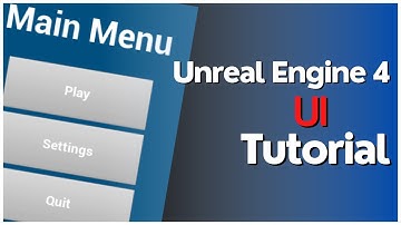 UE4 UI Main Menu Tutorial