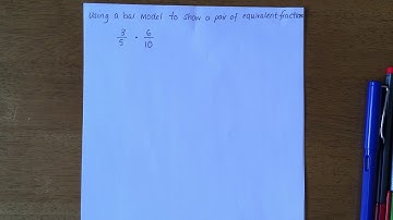Equivalent Fractions using a bar model