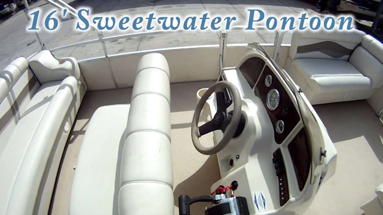 Boat Rentals Include a Sweetwater Pontoon from Neptune Boat Rentals in