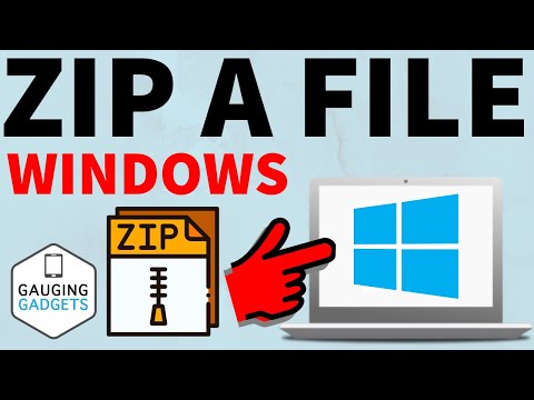 How to ZIP a File in Windows - Make ZIP Files in Windows 10 or 11