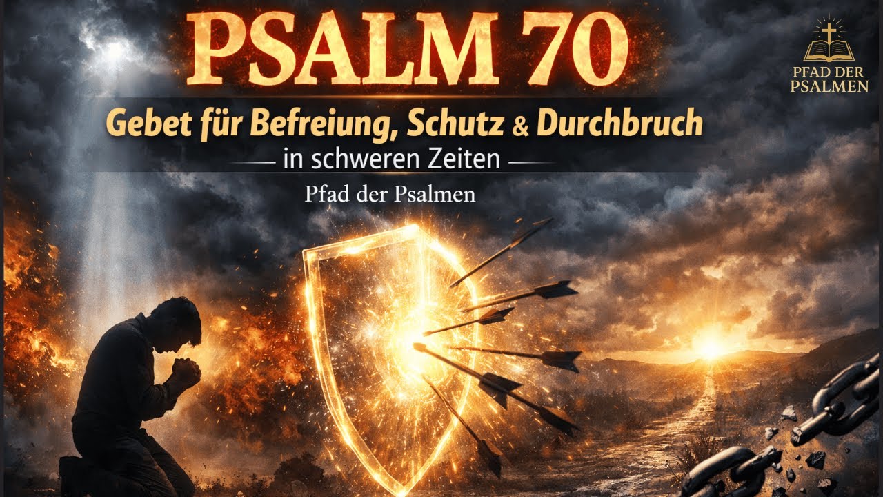 🔥 PSALM 70 — Gebet für Befreiung, Schutz & Durchbruch in schweren Zeiten | Pfad der Psalmen