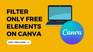 Free Version of Canva Tips and Tricks | Filter Free Images and Elements