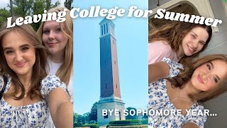Saying Bye to Tuscaloosa for the Summer | The End of Sophomore Year