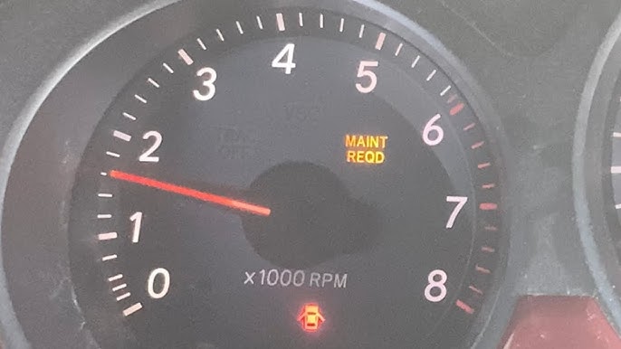 Lexus Rx 330 Maintenance Required Light