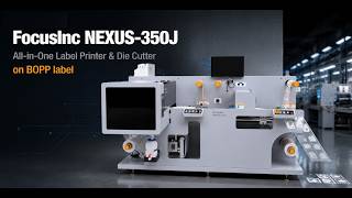 How To Produce Custom POP BOPP Labels In One Continuous Workflow NEXUS-350J All in One Printer