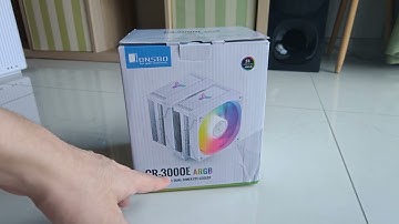 UNBOXING: Jonsbo CR3000E ARGB White Twin Tower CPU Air Cooler - A Great RGB Budget Choice!