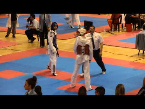 Spain Open 2013 Taekwondo - Aaron Cook (IMN) vs Ri...