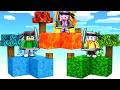 INTRAPPOLATI nelle ISOLE NINJA ELEMENTALI in Minecraft